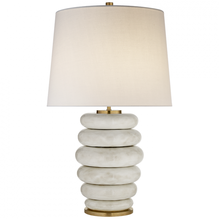 Visual Comfort & Co. Phoebe Stacked Table Lamp Table Lamps Visual Comfort & Co.   