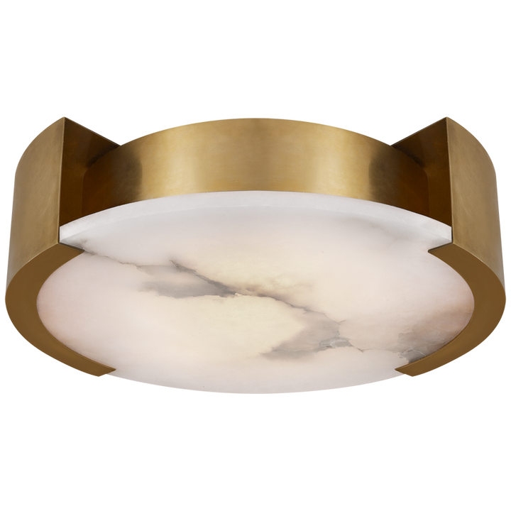 Visual Comfort & Co. Melange Large Flush Mount Ceiling Flush Mounts Visual Comfort & Co. Antique-Burnished Brass  