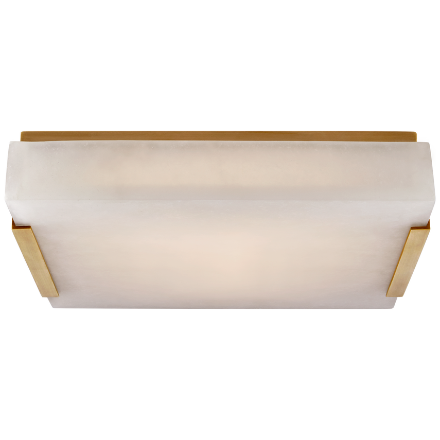 Visual Comfort & Co. Covet Medium Flush Mount Ceiling Flush Mounts Visual Comfort & Co. Antique-Burnished Brass  