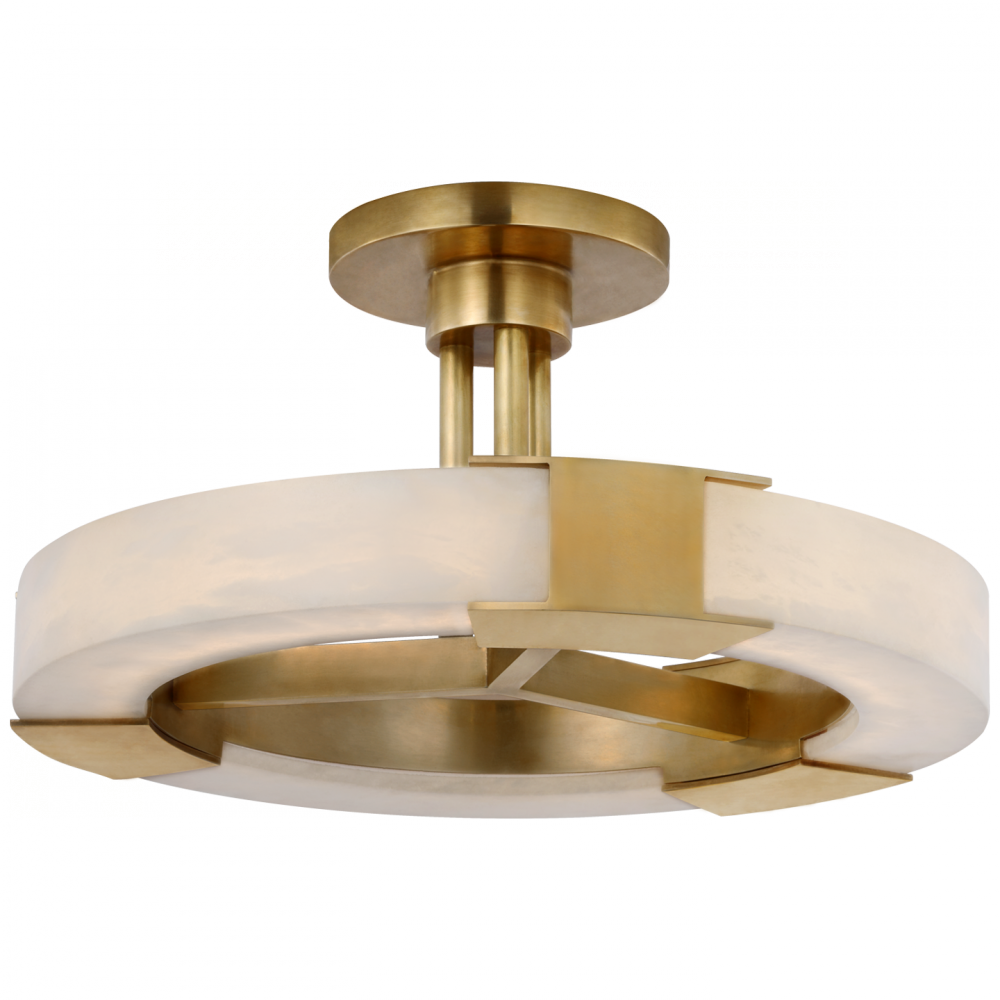 Visual Comfort & Co. Covet Medium Ring Semi-Flush Mount Ceiling Flush Mounts Visual Comfort & Co.   