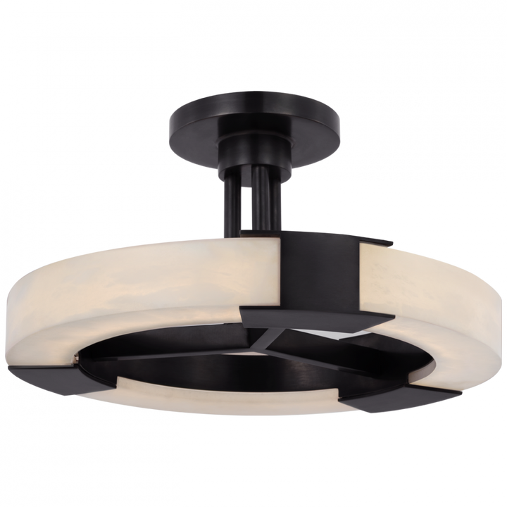 Visual Comfort & Co. Covet Medium Ring Semi-Flush Mount Ceiling Flush Mounts Visual Comfort & Co.   