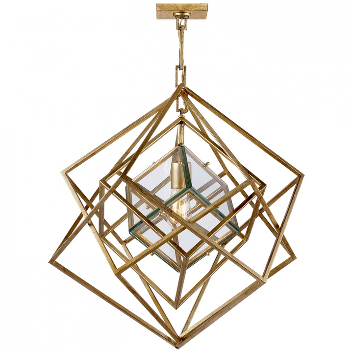 Visual Comfort Cubist Small Chandelier Chandeliers Visual Comfort & Co.   