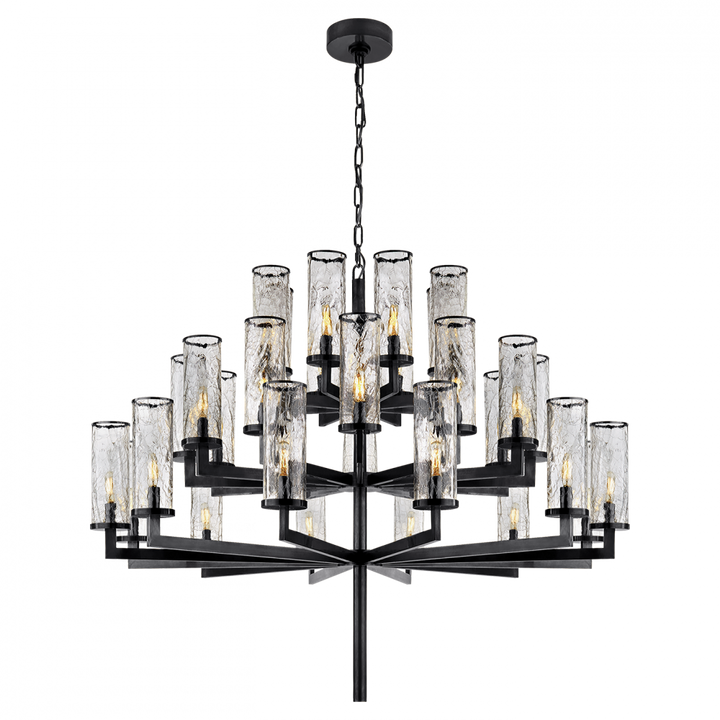 Visual Comfort Liaison Triple Tier Chandelier