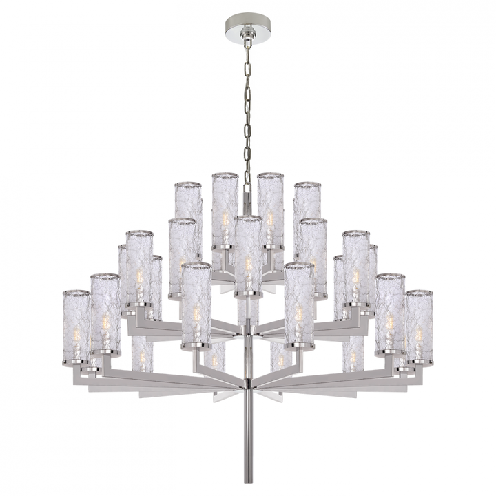 Visual Comfort Liaison Triple Tier Chandelier