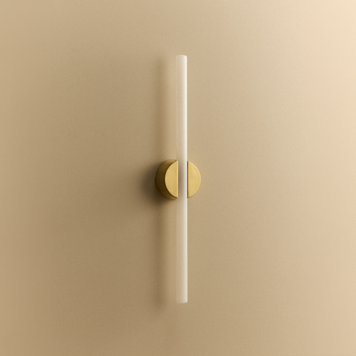 Tala Kilter Wall Light - No Light Engine - Solid Brass Body / Brushed Brass Face Plate (KLT-WL-SB-BB-02-US)