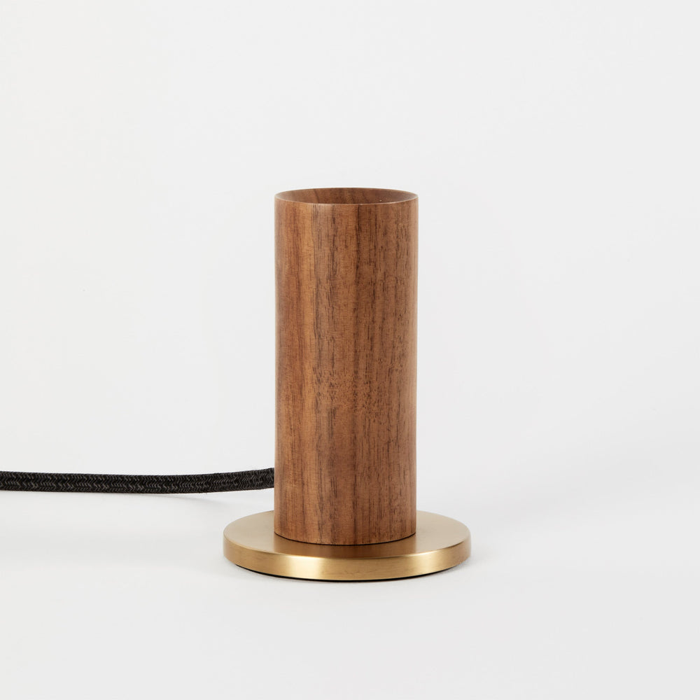 Tala Knuckle Table Lamp Table Lamps Tala Walnut & Brass  