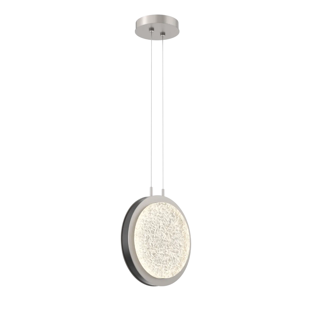 Hammerton Studio Iris Large Pendant Beige Silver / Matte Black