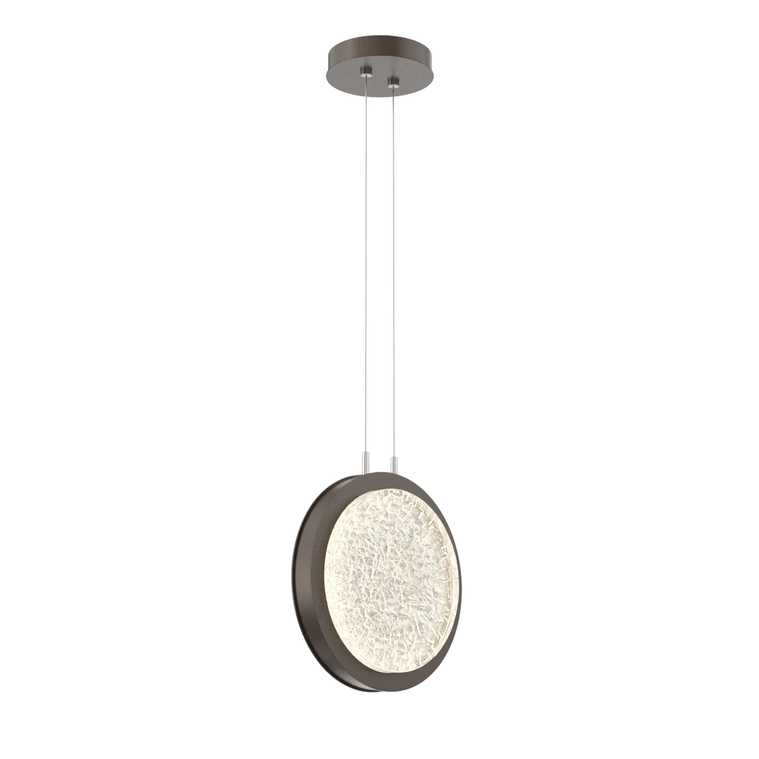 Hammerton Studio Iris Large Pendant Flat Bronze / None