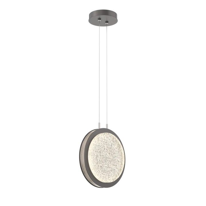 Hammerton Studio Iris Large Pendant Graphite / Ash Wood
