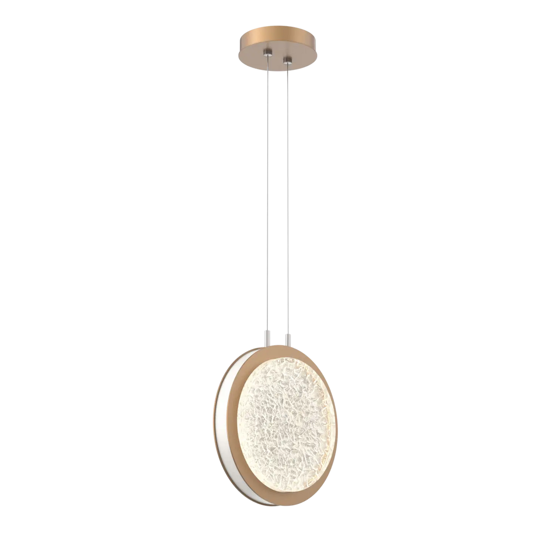 Hammerton Studio Iris Large Pendant Novel Brass / Salt White