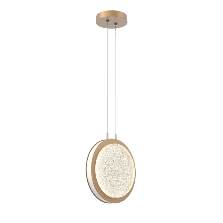 Hammerton Studio Iris Large Pendant Novel Brass / Salt White