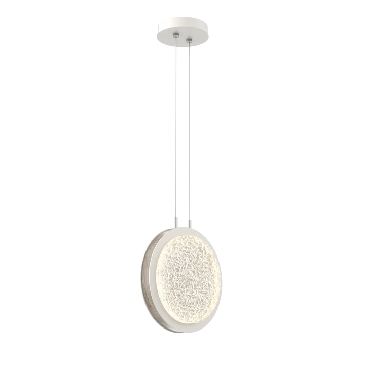 Hammerton Studio Iris Large Pendant Salt White / Ash Wood