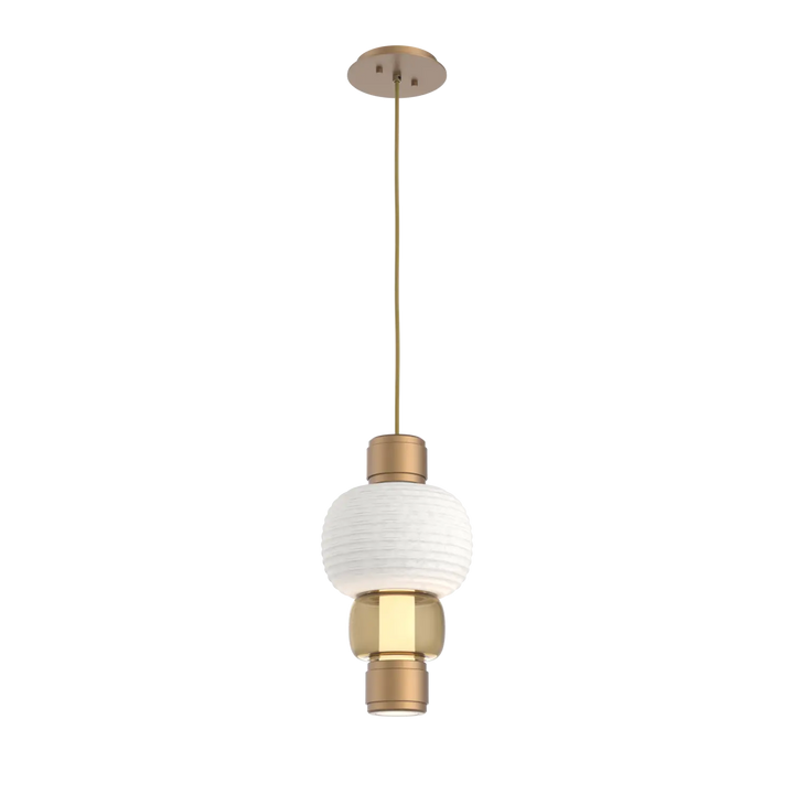 Hammerton Studio Torno Mandrel Pendant Novel Brass / Single / Bronze / Chalk Ceramic