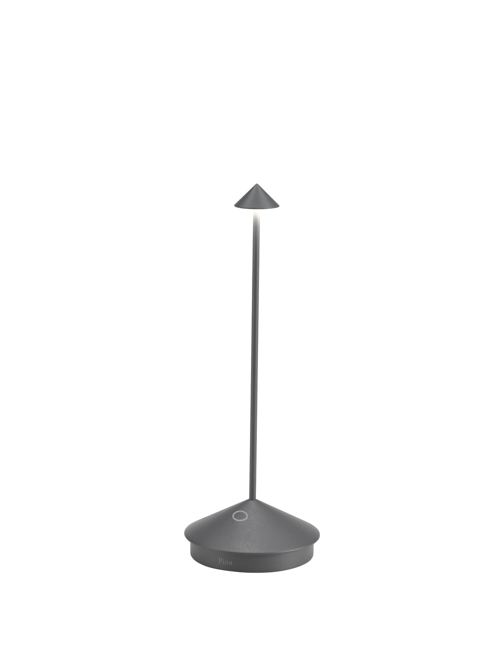 Zafferano America Pina Pro Lamp Cordless Lamps Zafferano America Dark grey  