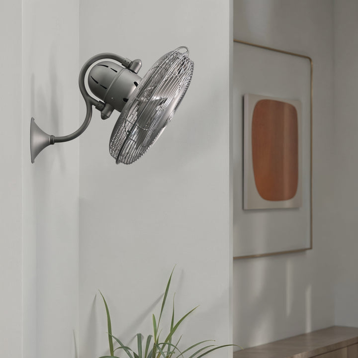 Matthews Fan Company Laura Oscillating Wall Fan