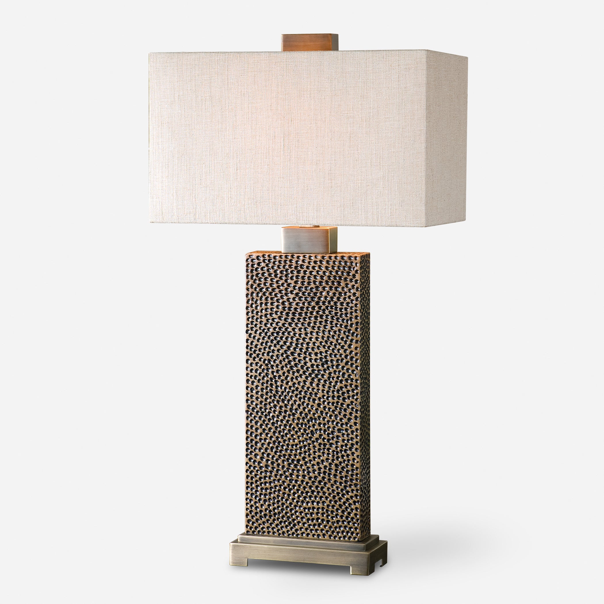 Uttermost Canfield Coffee Bronze Table Lamps