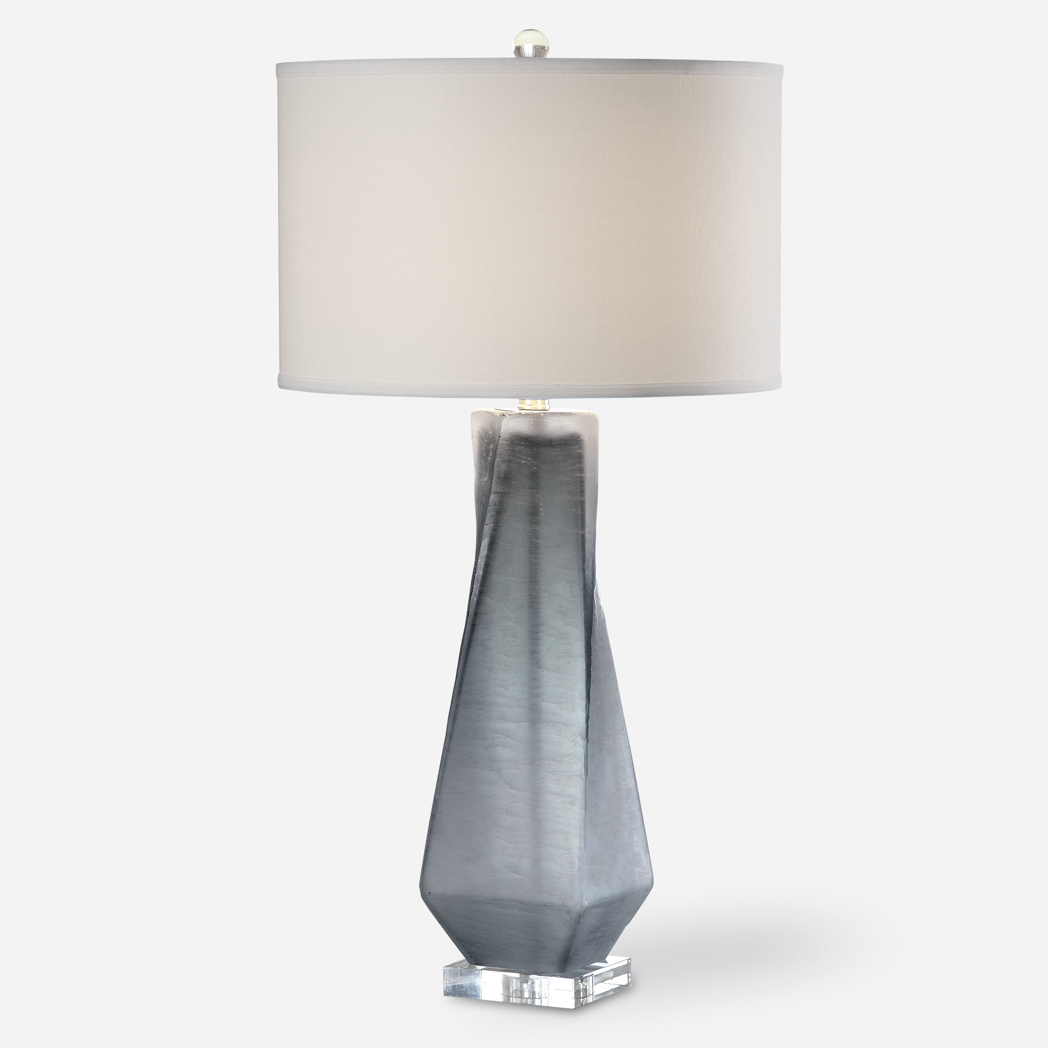 Uttermost Anatoli Charcoal Gray Table Lamp Charcoal Gray Table Lamp Uttermost   