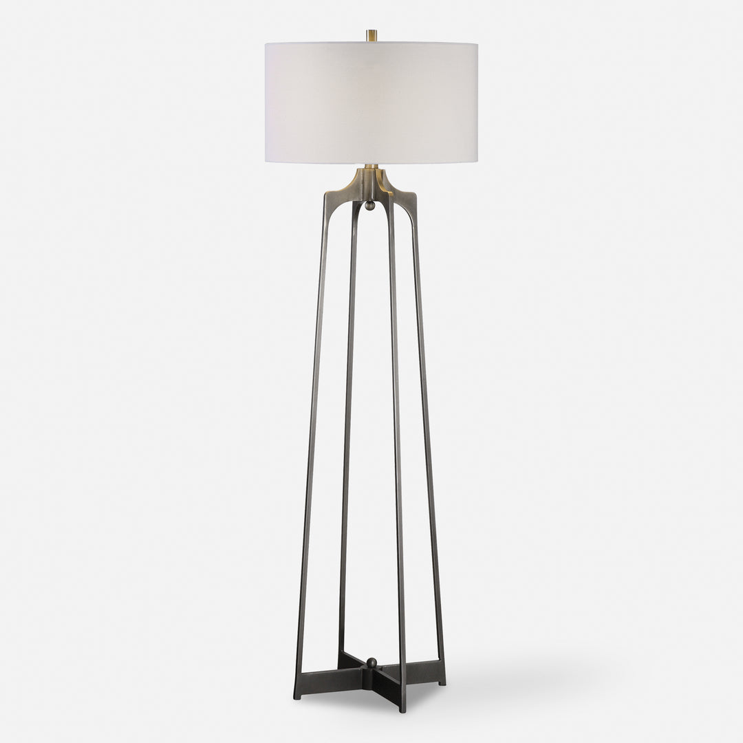 Uttermost Adrian Modern Floor Lamp Floor Lamps Uttermost   