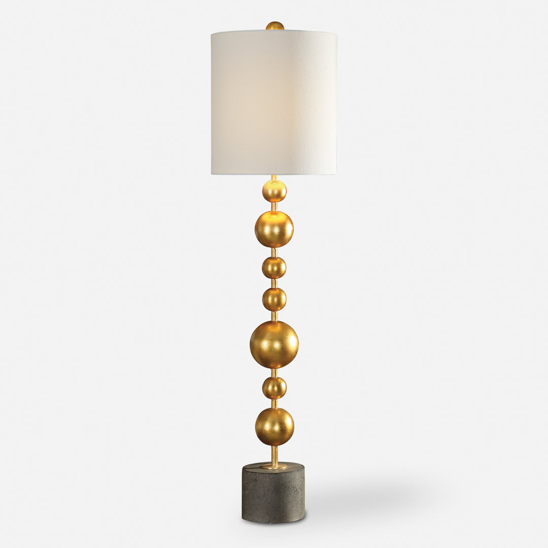 Uttermost Selim Gold Buffet Lamp Table Lamps Uttermost   