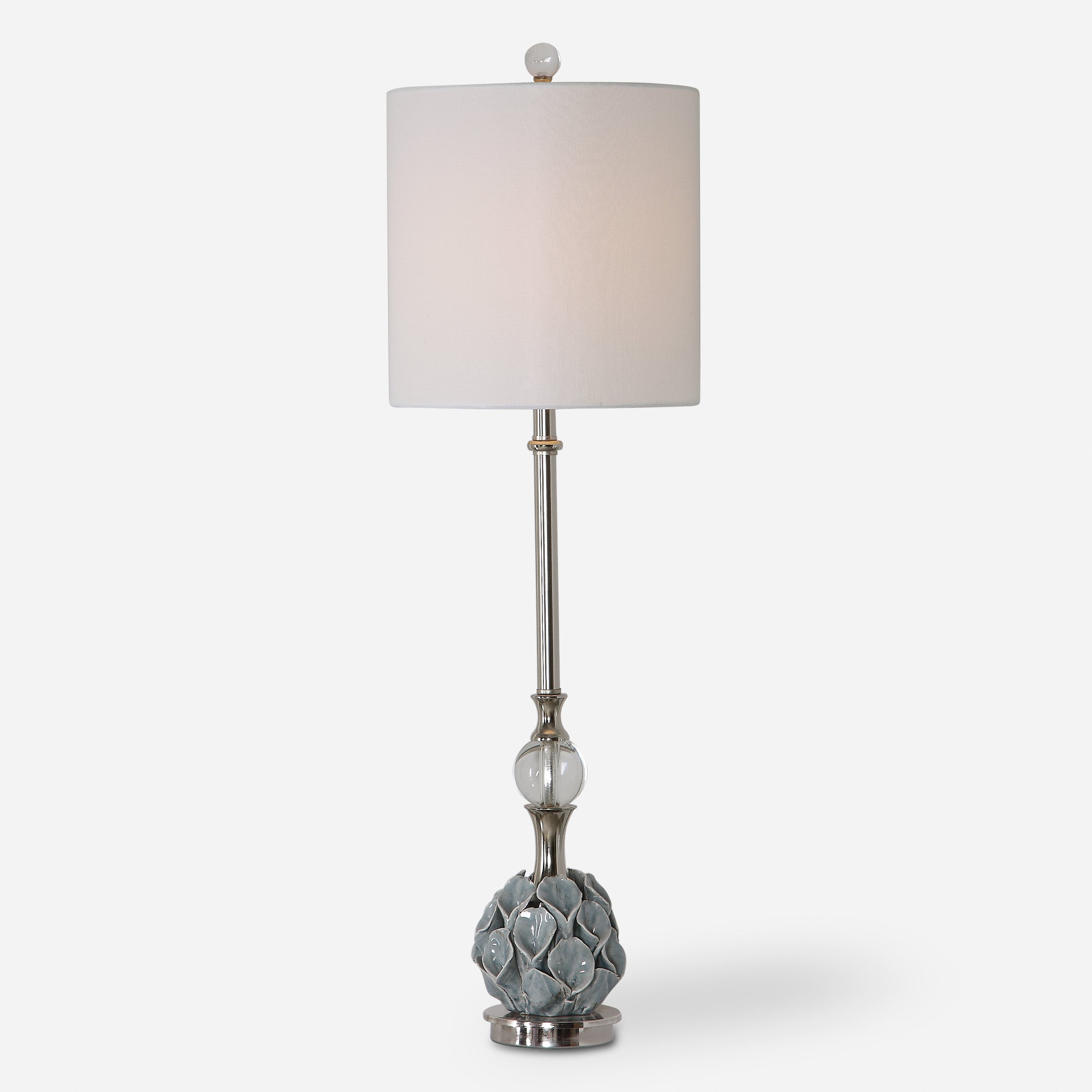 Uttermost Elody Blue Gray Table Lamp Blue Gray Table Lamp Uttermost   