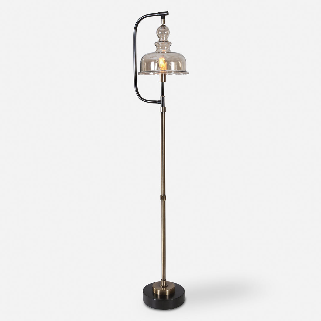 Uttermost Elieser Elieser Industrial Floor Lamp Floor Lamps Uttermost   