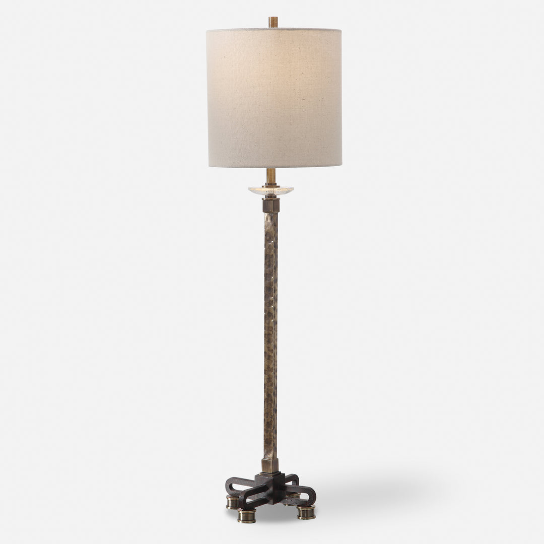 Uttermost Parnell Parnell Industrial Buffet Lamp Table Lamps Uttermost   