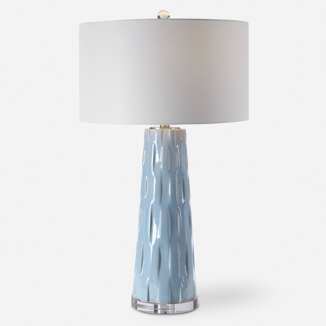 Uttermost Brienne Brienne Light Blue Table Lamp Table Lamps Uttermost   