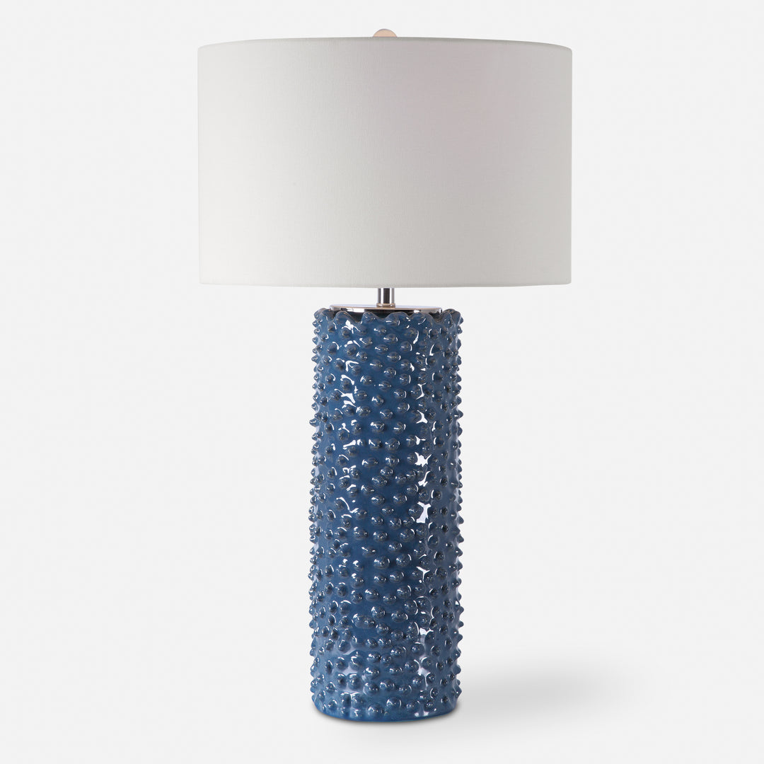 Uttermost Ciji Blue Table Lamp Table Lamps Uttermost   