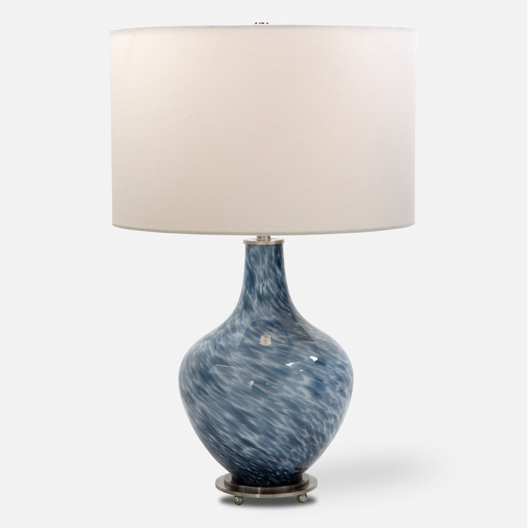 Uttermost Cove Cobalt Blue Table Lamp Table Lamps Uttermost   