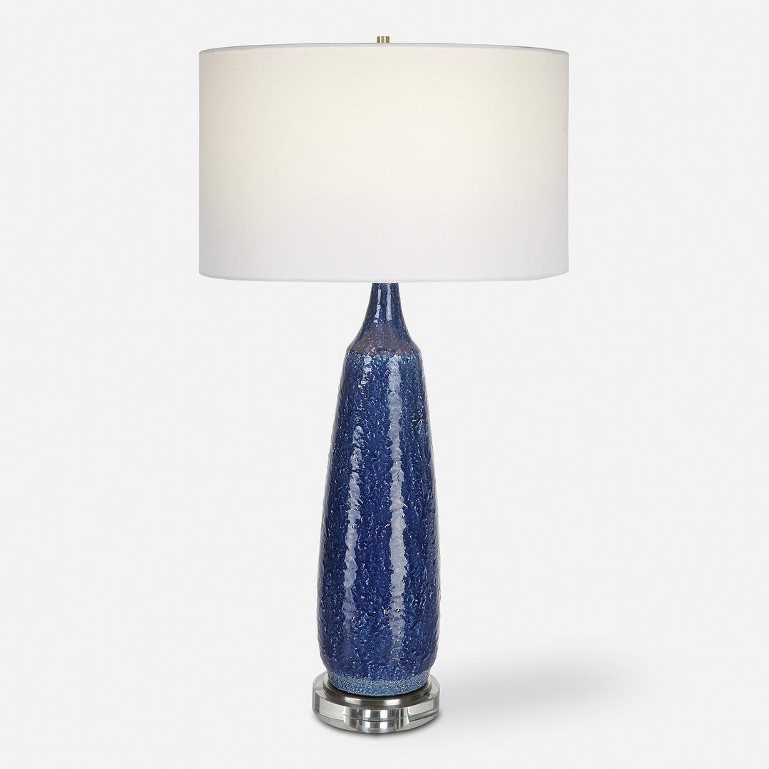 Uttermost Newport Cobalt Blue Table Lamp Table Lamps Uttermost   