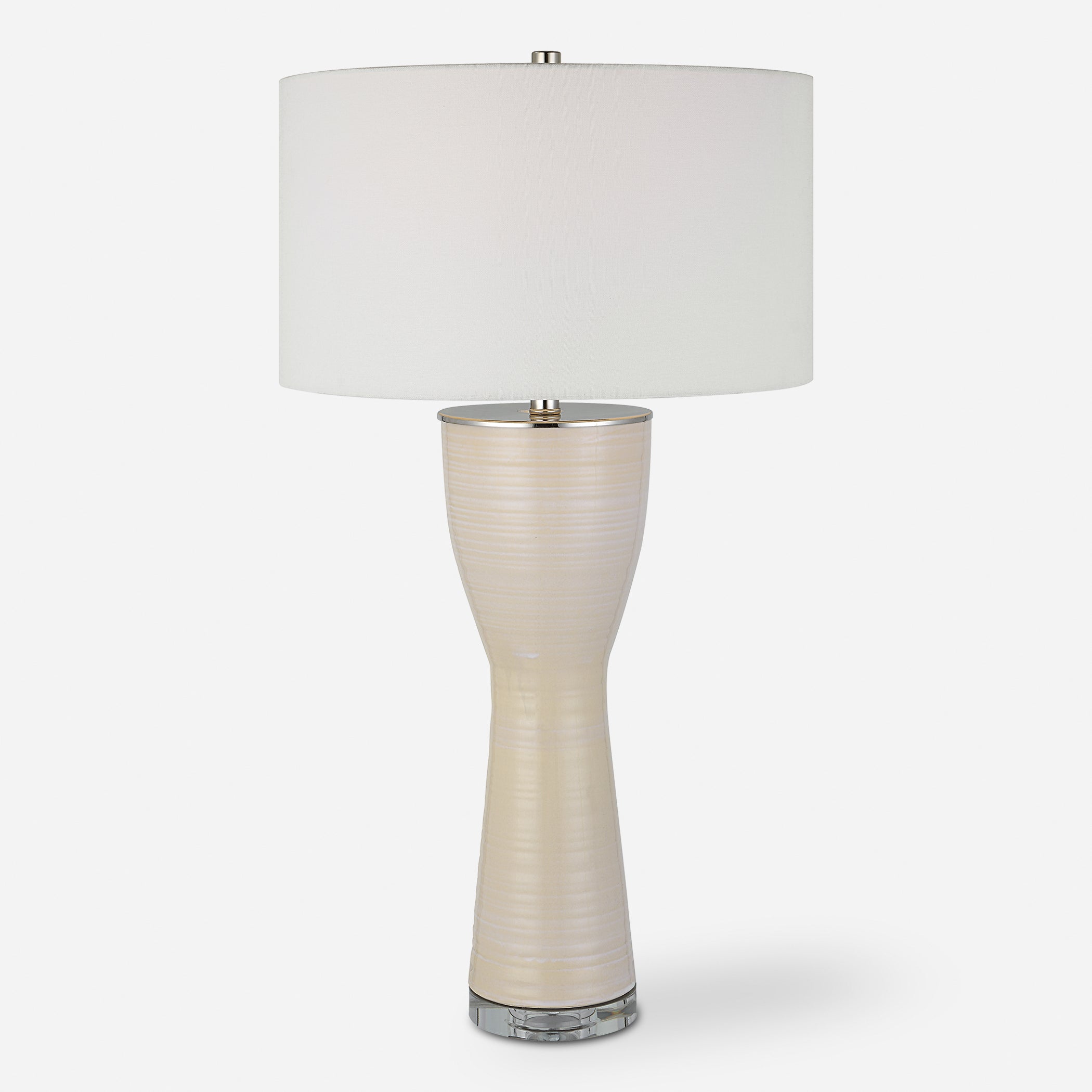 Uttermost Amphora Off-White Glaze Table Lamp Off-White Glaze Table Lamp Uttermost   