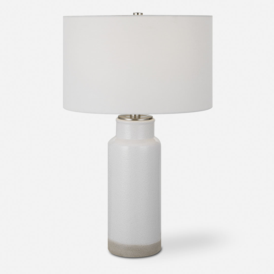 Uttermost Albany White Farmhouse Table Lamp