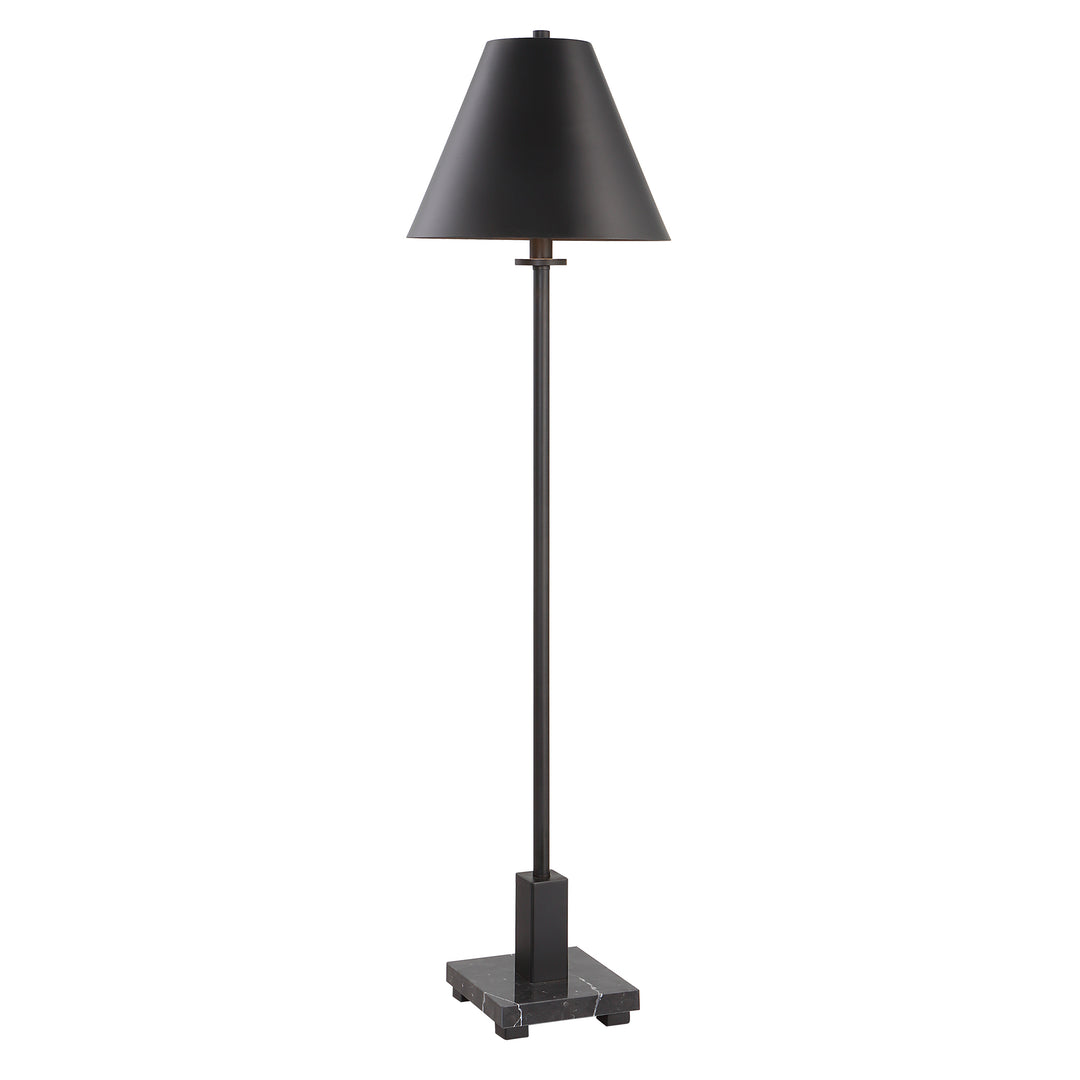 Uttermost Pilot Black Buffet Lamp Table Lamps Uttermost   