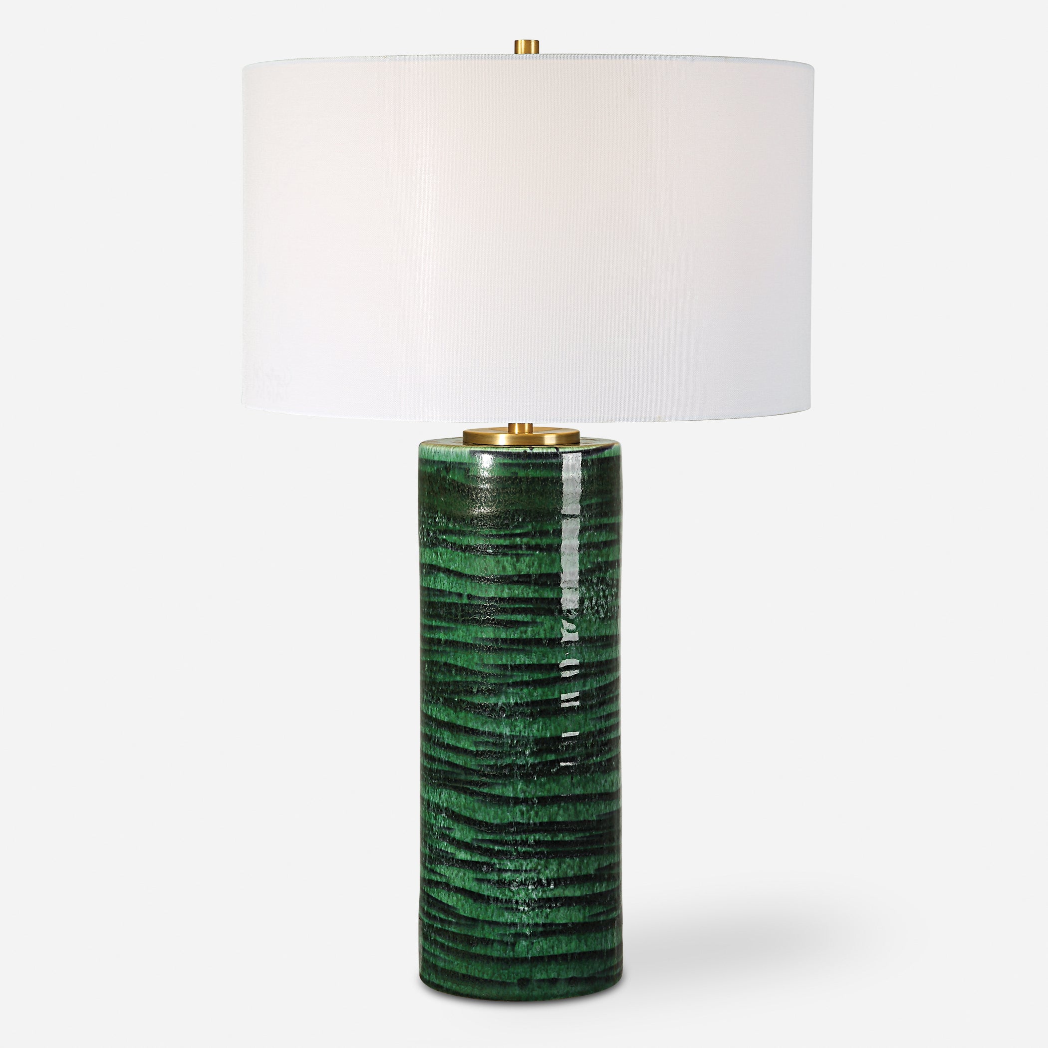 Uttermost Galeno Emerald Green Table Lamp Emerald Green Table Lamp Uttermost   