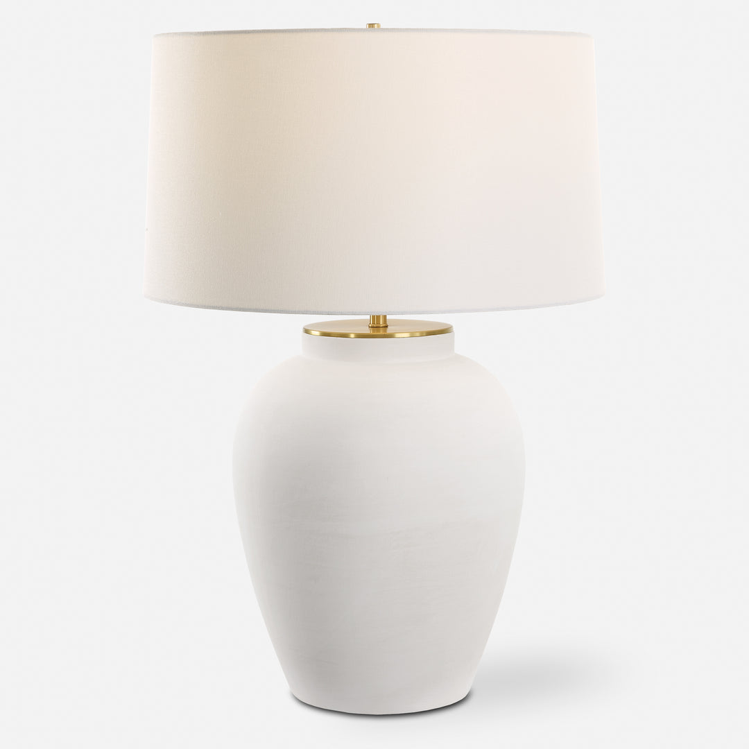 Uttermost Adelaide White Table Lamp Table Lamps Uttermost   