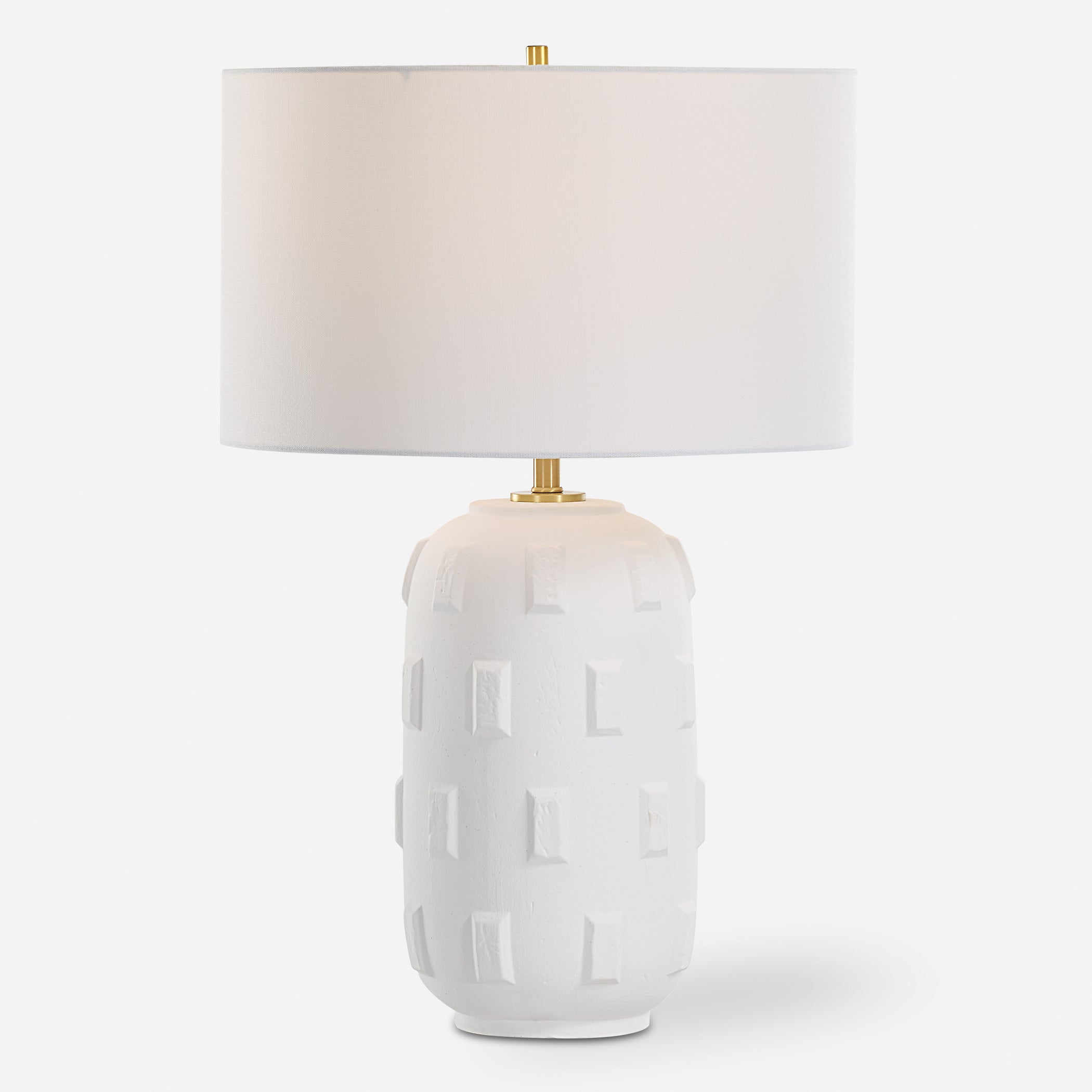 Uttermost Emerie White Table Lamp