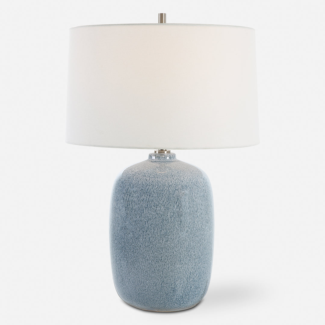 Uttermost Jubilee Sky Blue Table Lamp Table Lamps Uttermost   