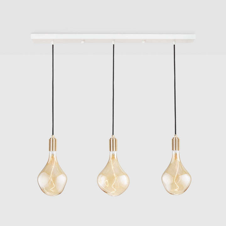 Tala Linear Triple Pendant - Voronoi II - Model LP-WHT-SET-BP-02-US