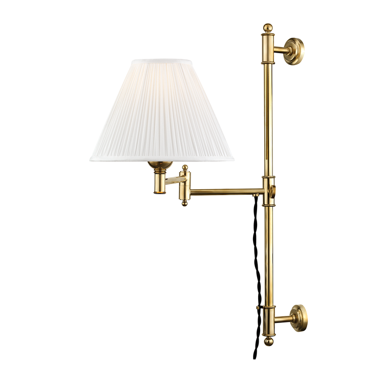 Hudson Valley Lighting Classic No.1 Plug-in Sconce