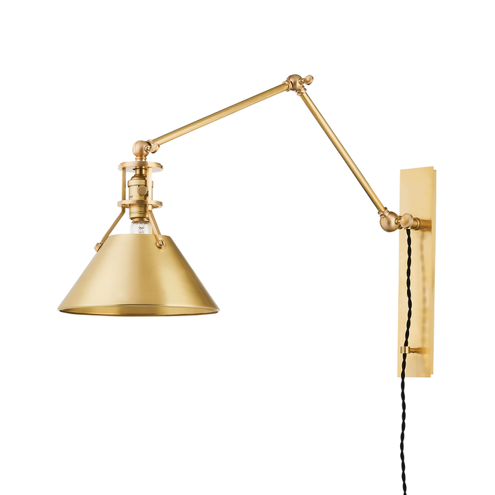 Hudson Valley Lighting Metal No. 2 Plug-in Sconce