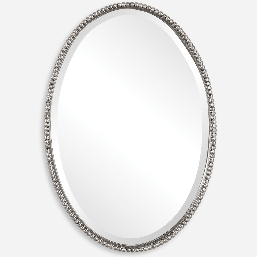 Uttermost Sherise Modern Oval Mirrors Mirrors Uttermost   