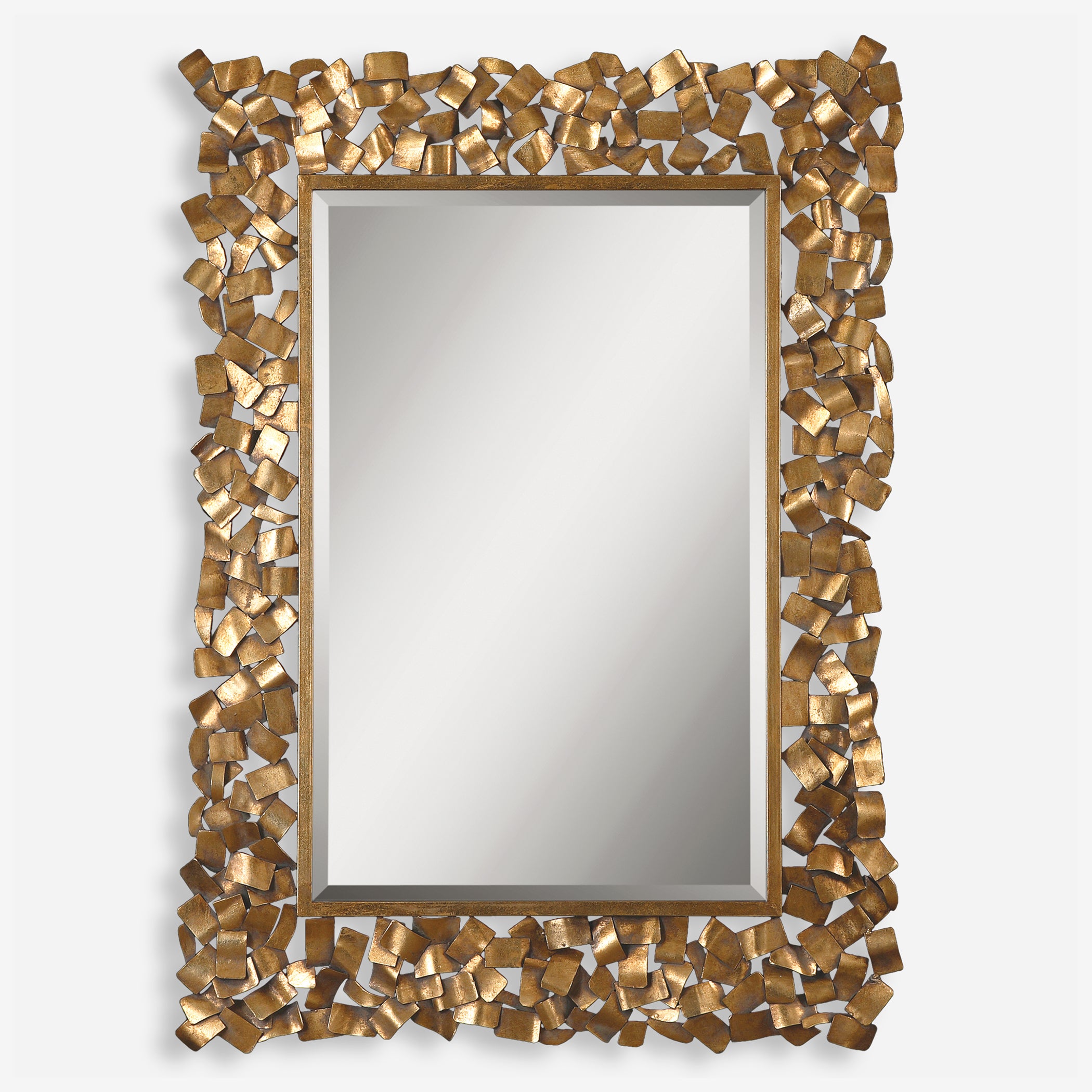 Uttermost Capulin Antique Gold Mirrors