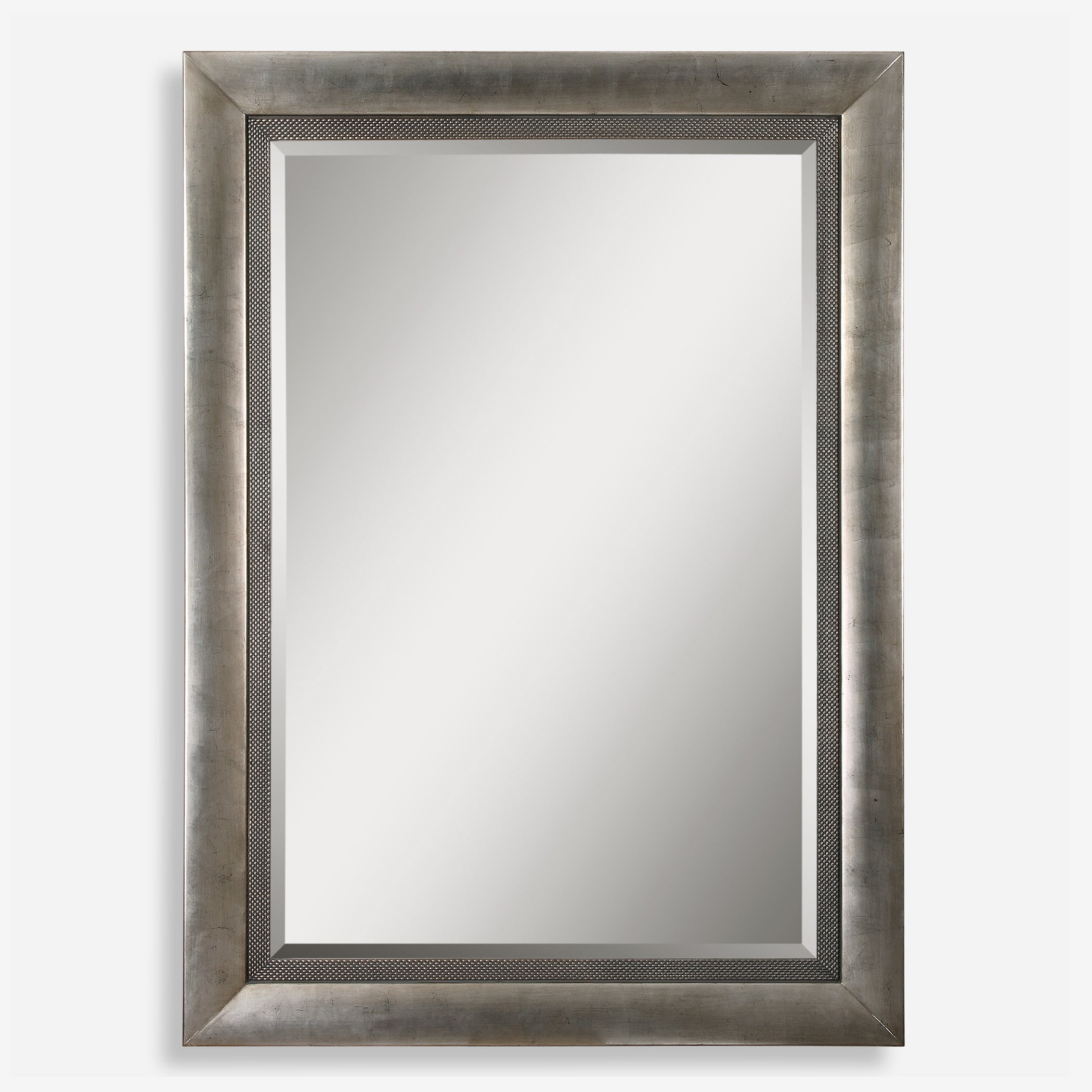 Uttermost Gilford Large Wood Modern Silver Mirrors Large Wood Modern Silver Mirrors Uttermost   