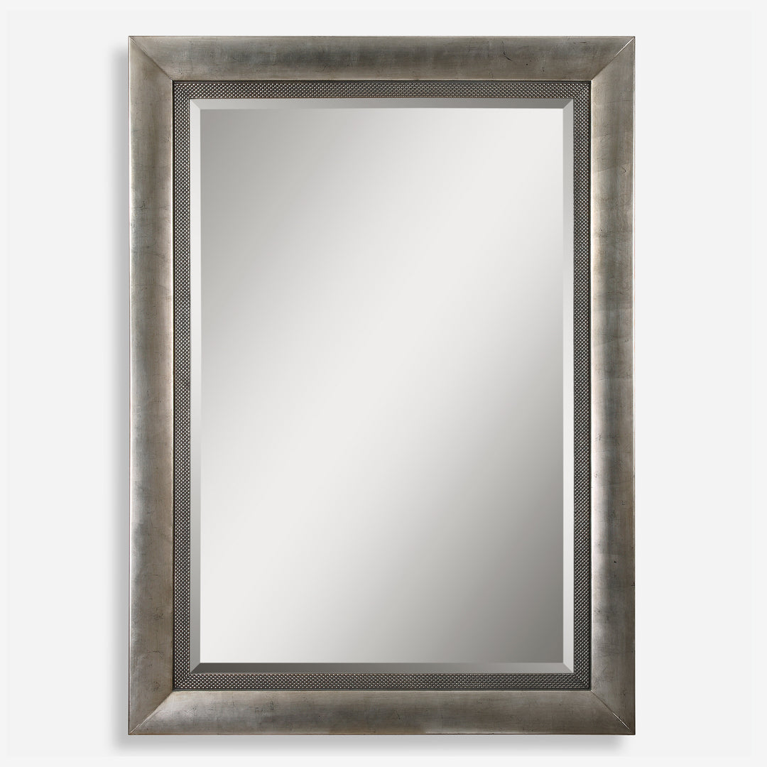 Uttermost Gilford Large Wood Modern Silver Mirrors