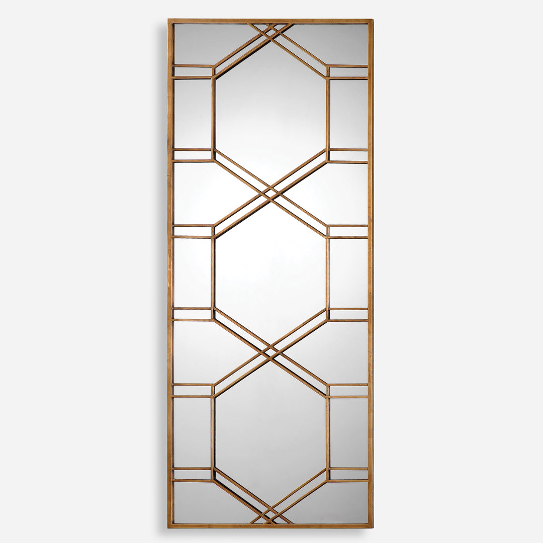 Uttermost Kennis Gold Leaf Leaner Mirrors Mirrors Uttermost   