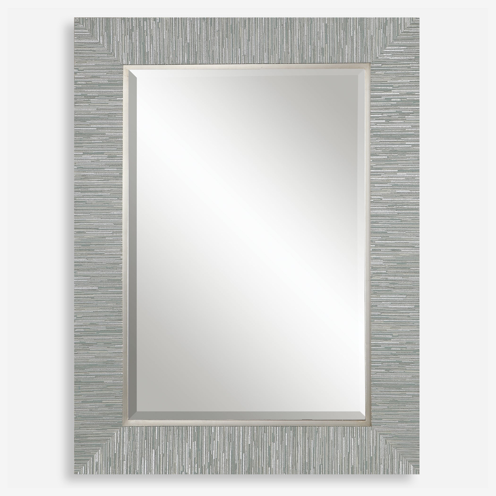 Uttermost Belaya Gray Wood Mirrors