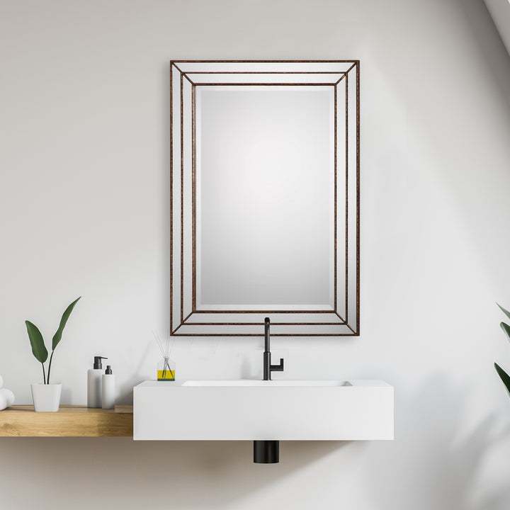 The Reese Collection By Lighting Gallery  Mirror - RC00403 Mirrors The Reese Collection By Lighting Gallery   