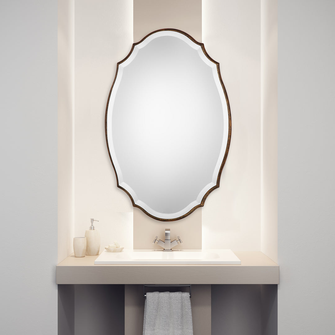 The Reese Collection By Lighting Gallery  Mirror - RC00406 Mirrors The Reese Collection By Lighting Gallery   