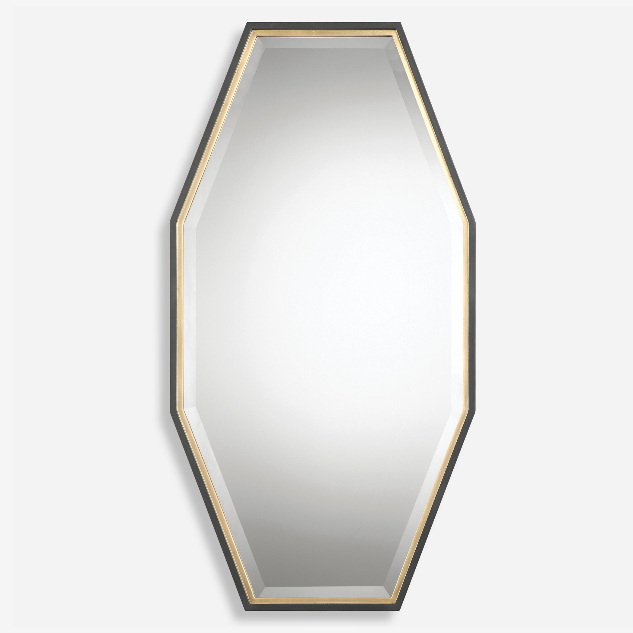 Uttermost Savion Gold Octagon Mirror Gold Octagon Mirror Uttermost   