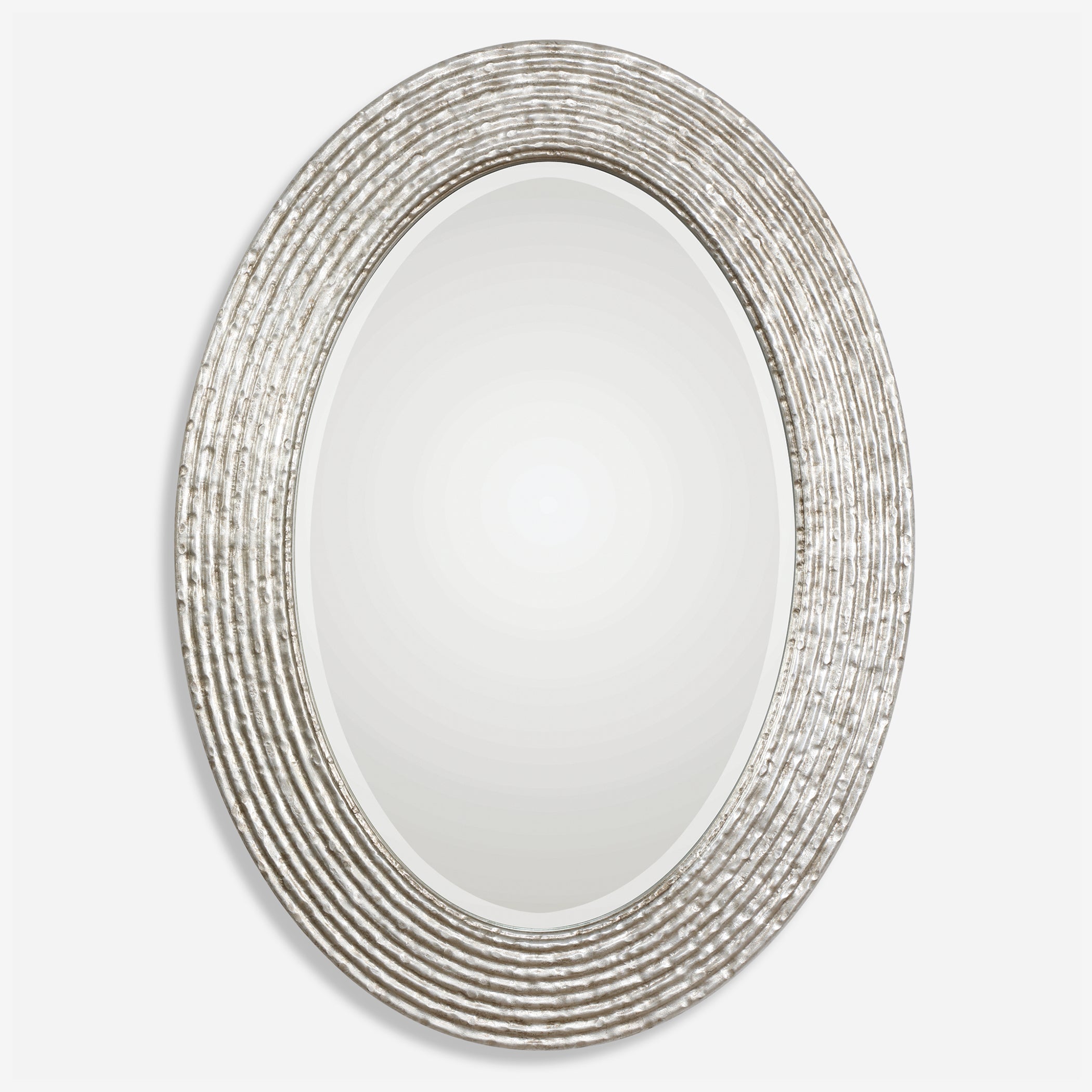 Uttermost Conder Oval Silver Mirror Oval Silver Mirror Uttermost   